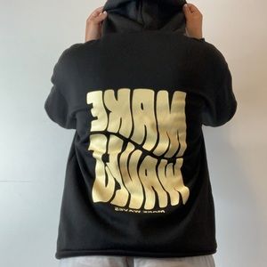 “Make Waves” Graphic Hoodie